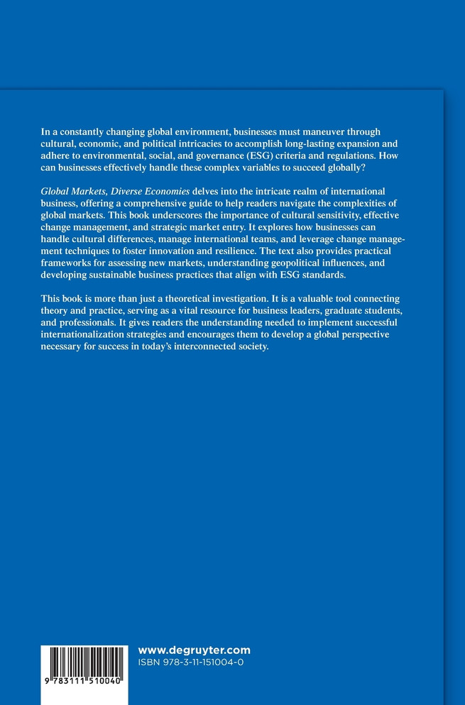 Global Markets, Diverse Economies