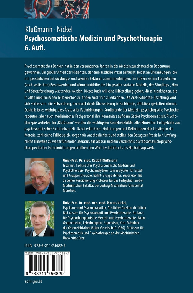 Psychosomatische Medizin und Psychotherapie