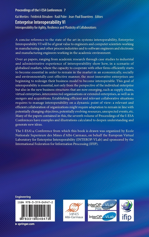 Enterprise Interoperability VI