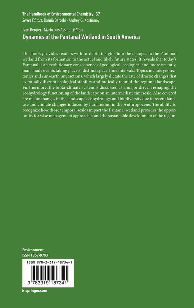 Dynamics of the Pantanal Wetland in South America