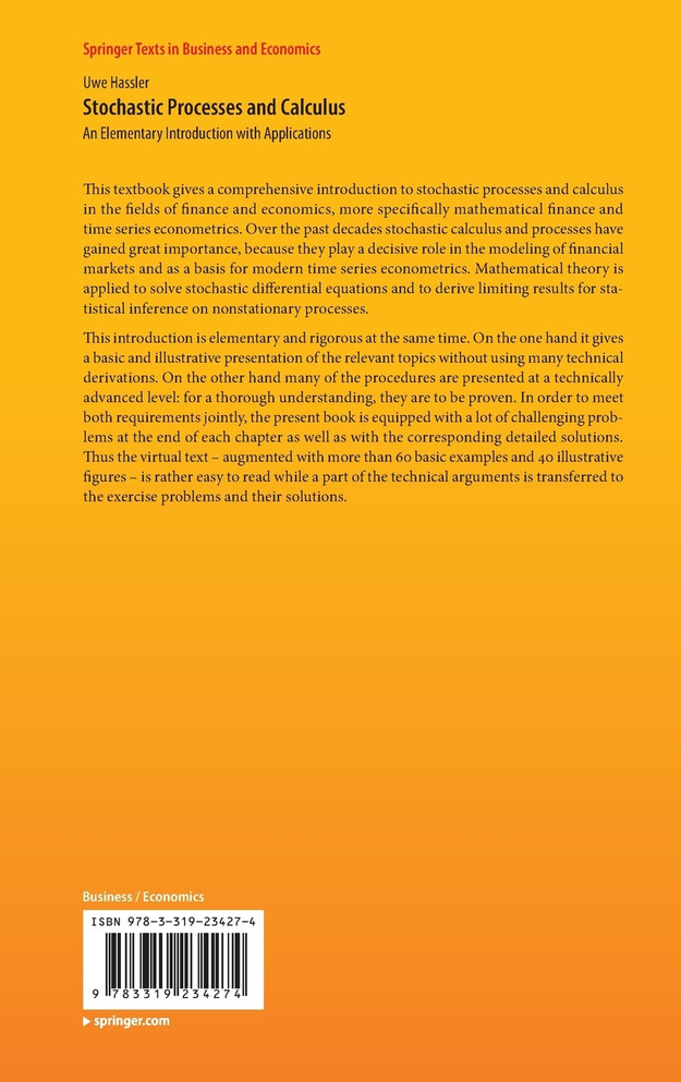Stochastic Processes and Calculus