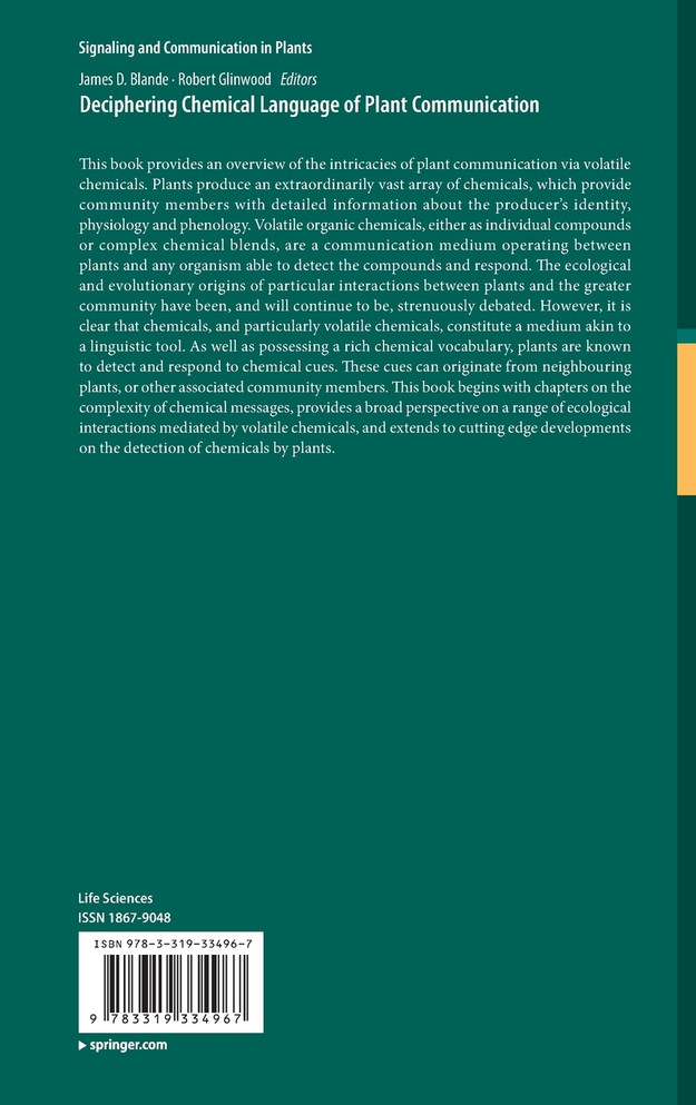 Deciphering Chemical Language of Plant Communication