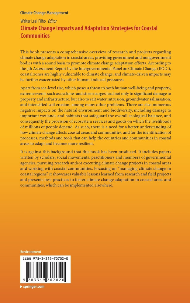 Climate Change Impacts and Adaptation Strategies for Coastal Communities