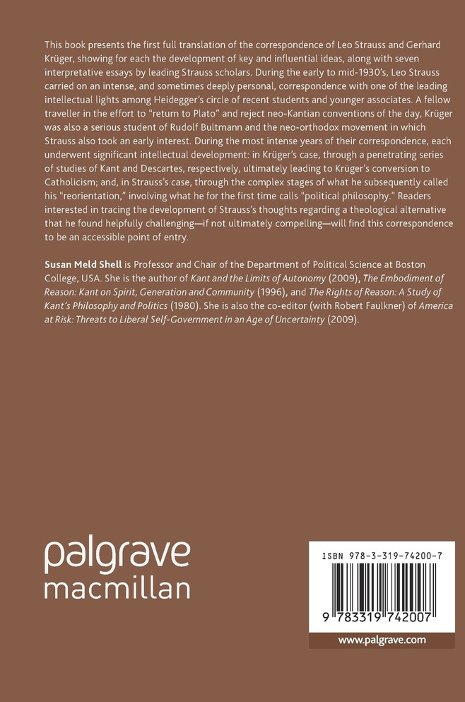 The Strauss-Krüger Correspondence