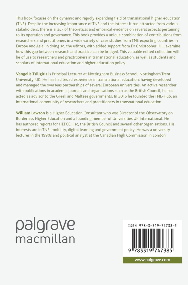Exporting Transnational Education