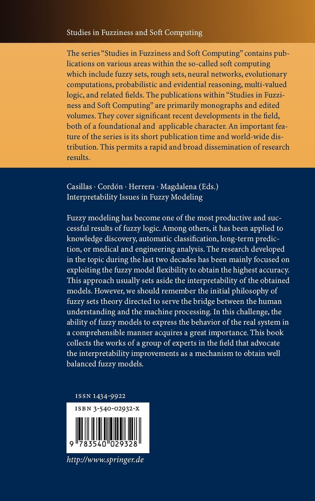 Interpretability Issues in Fuzzy Modeling