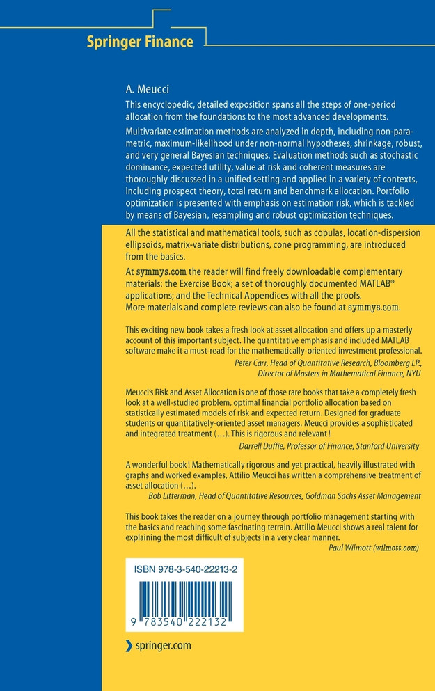 Risk and Asset Allocation