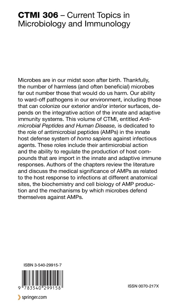 Antimicrobial Peptides and Human Disease