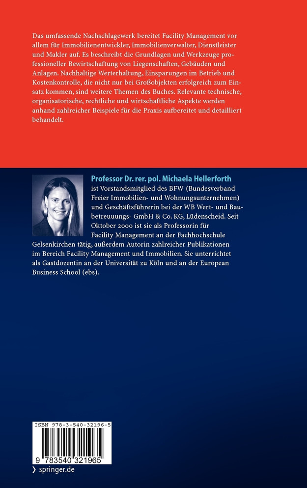 Handbuch Facility Management Fur Immobilienunternehmen (2006)