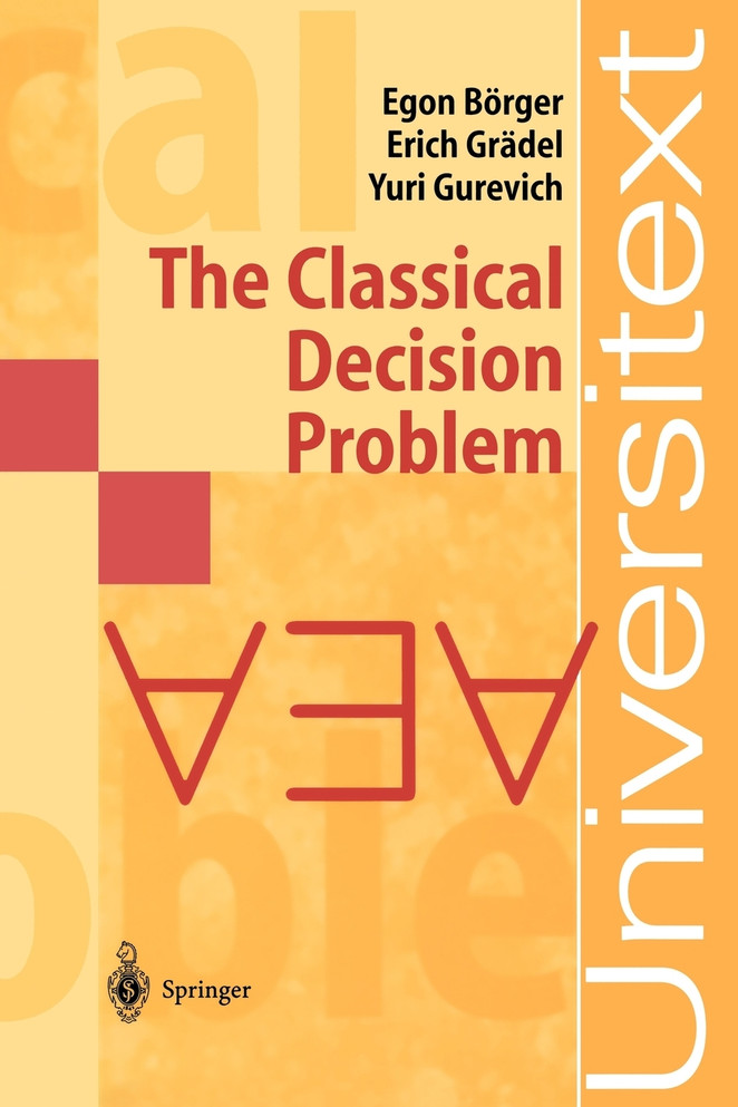 The Classical Decision Problem