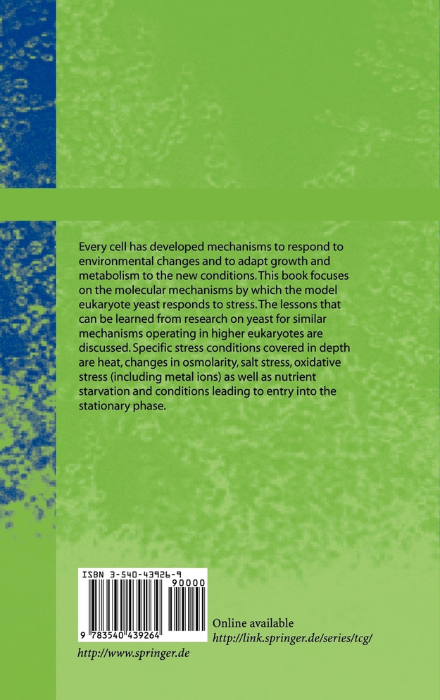 Yeast Stress Responses
