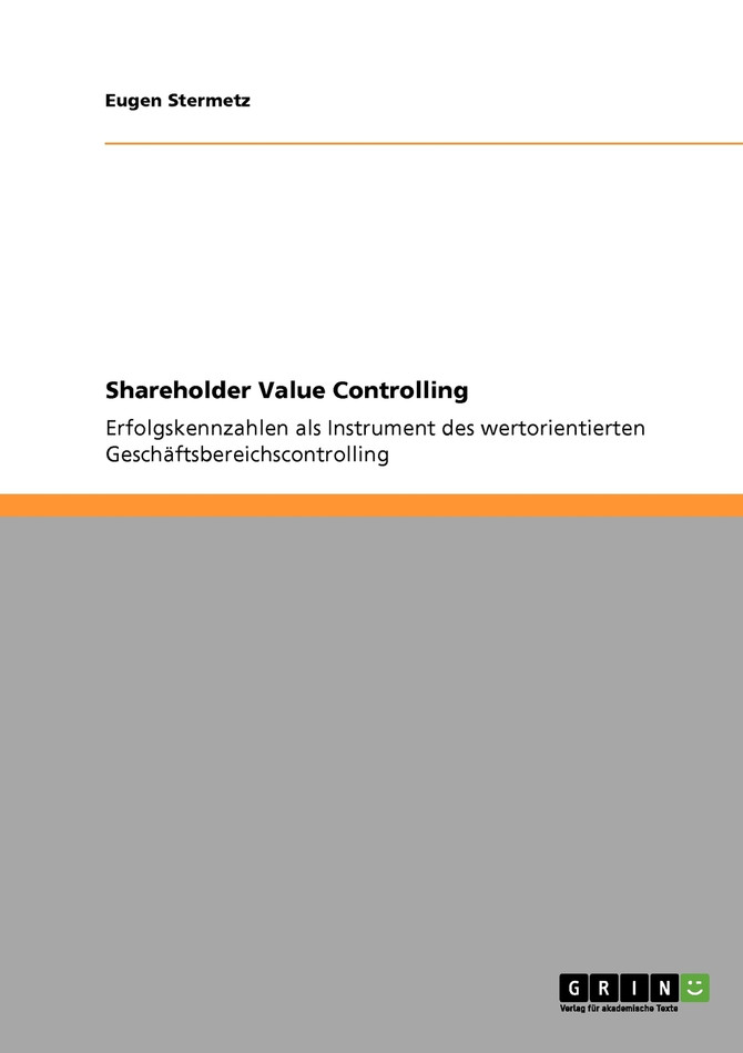 Shareholder Value Controlling