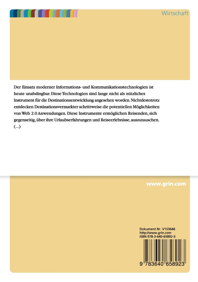 Web 2.0 im Tourismus