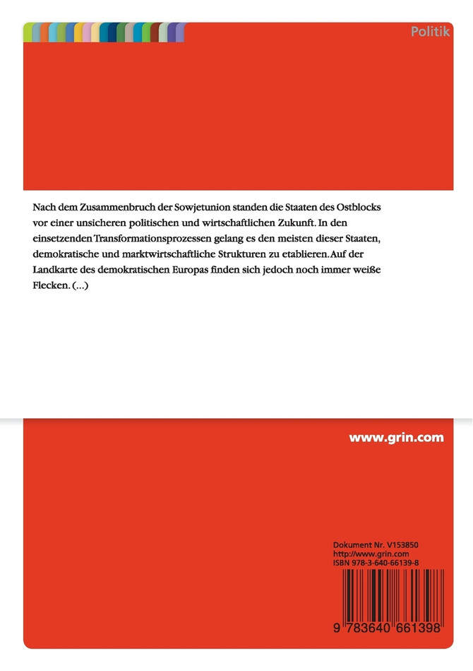 Zivilgesellschaft und Transformation - Belarus und Polen im Vergleich