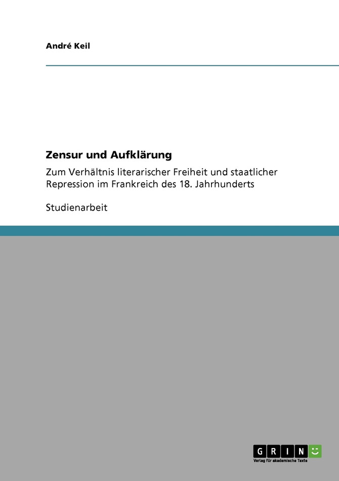 Zensur und Aufklärung