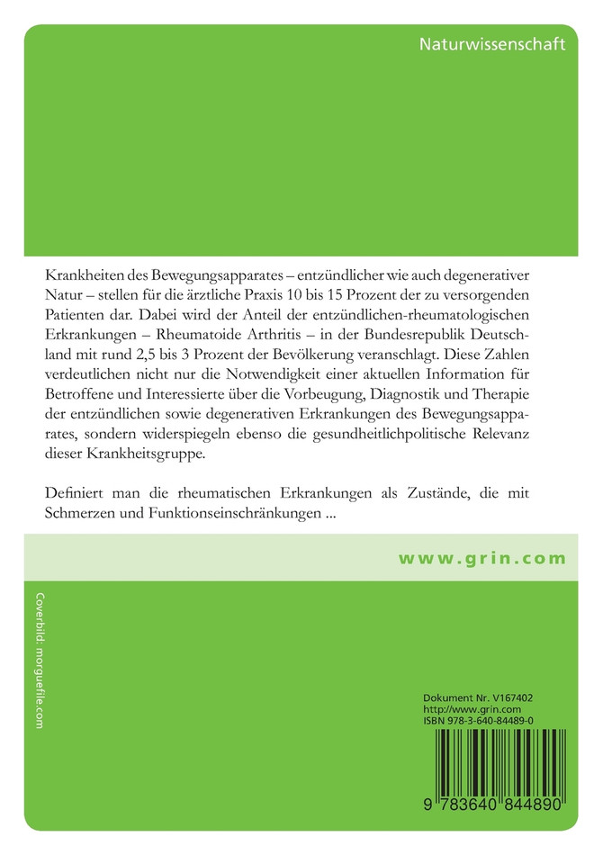 Ernährungstherapie bei Arthritis und Arthrose