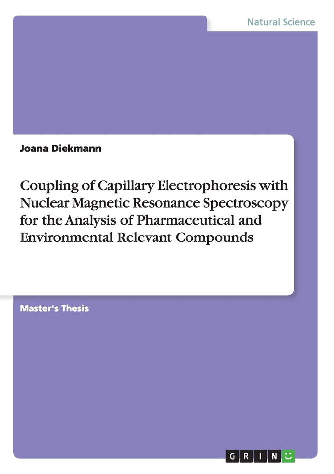 Coupling of Capillary Electrophoresis with Nuclear Magnetic Resonance Spectroscopy for the Analysis of Pharmaceutical and Environmental Relevant Compounds