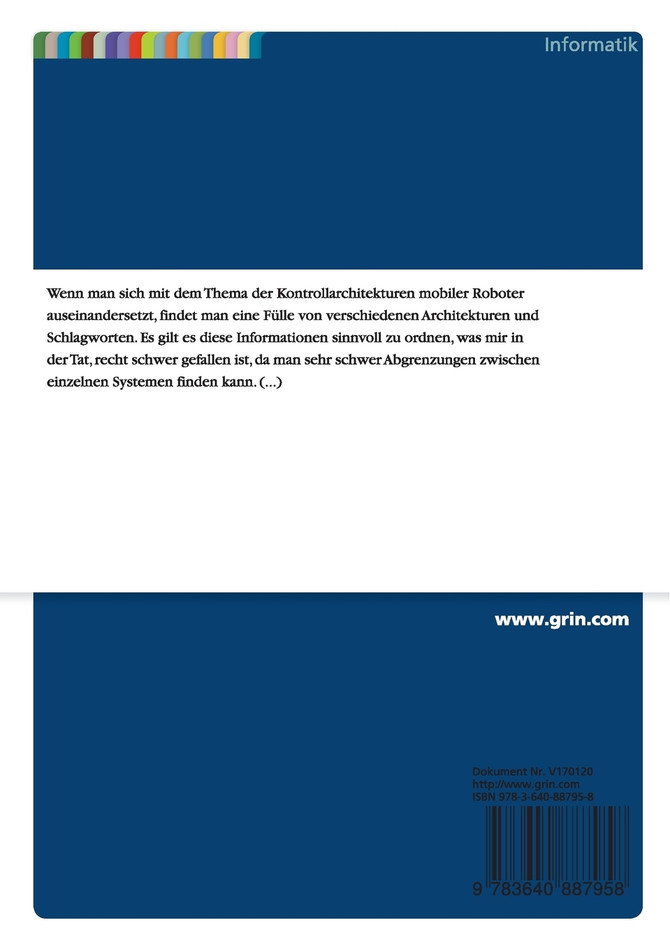 Kontrollarchitekturen mobiler Roboter