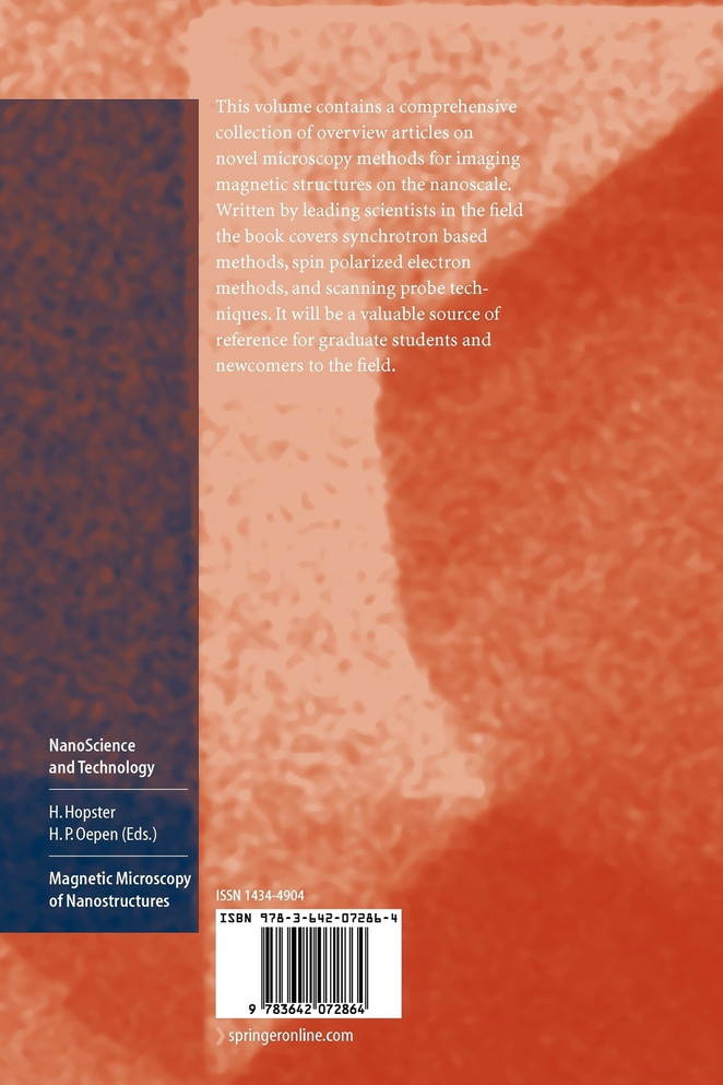 Magnetic Microscopy of Nanostructures