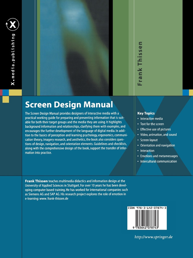 Screen Design Manual