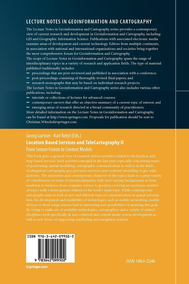 Location Based Services and TeleCartography II