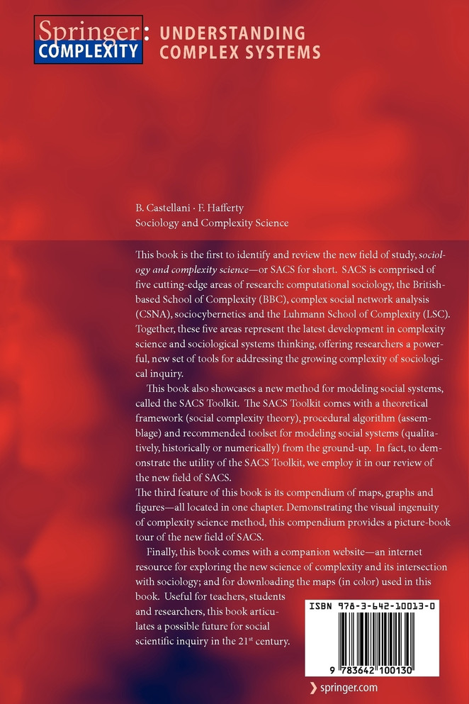 Sociology and Complexity Science