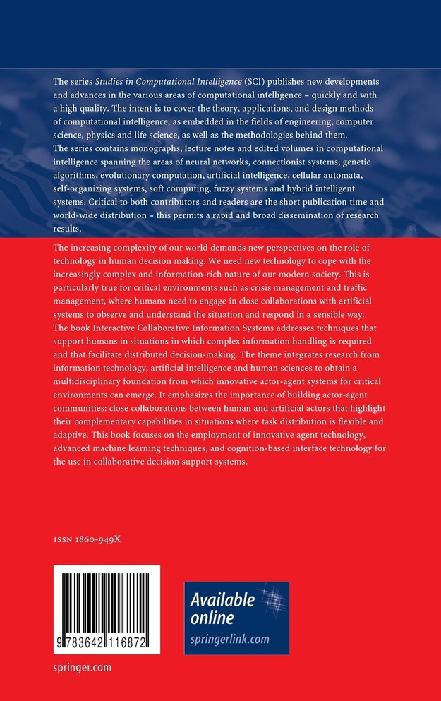Interactive Collaborative Information Systems