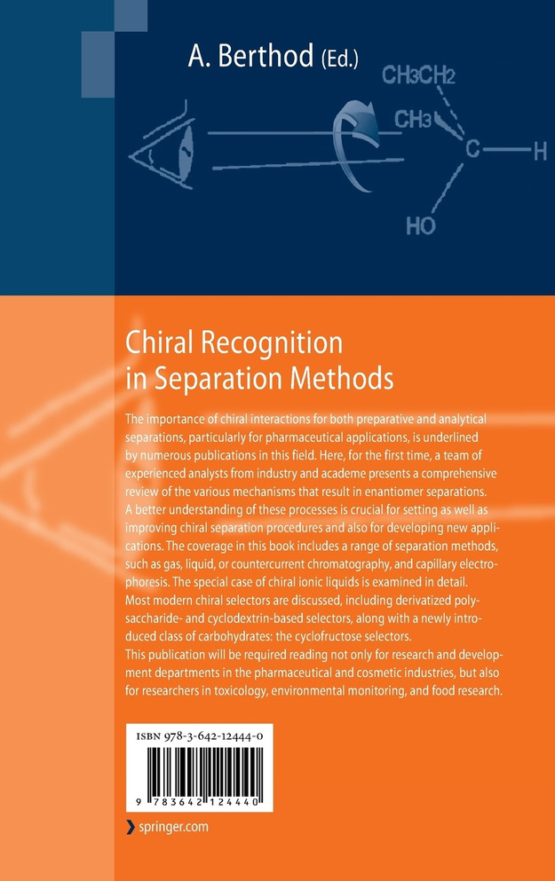 Chiral Recognition in Separation Methods