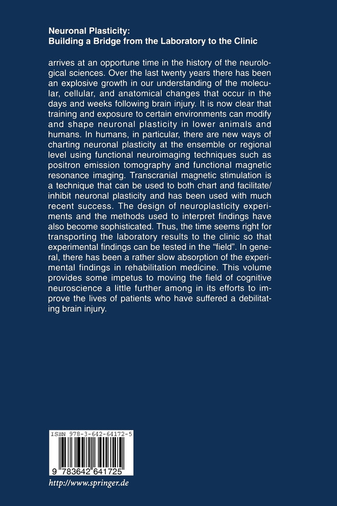 Neuronal Plasticity