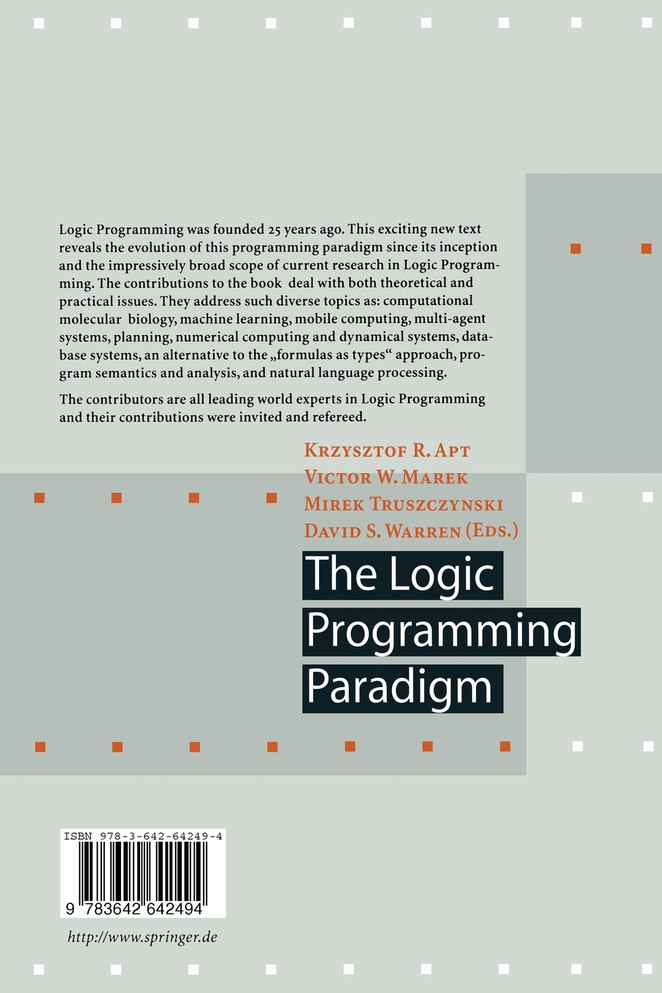 The Logic Programming Paradigm