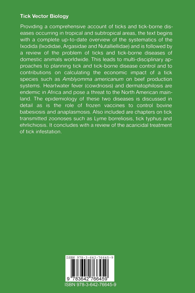 Tick Vector Biology