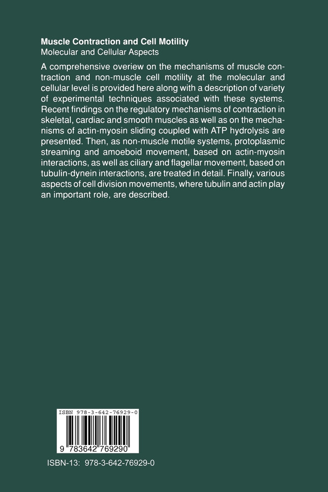 Muscle Contraction and Cell Motility