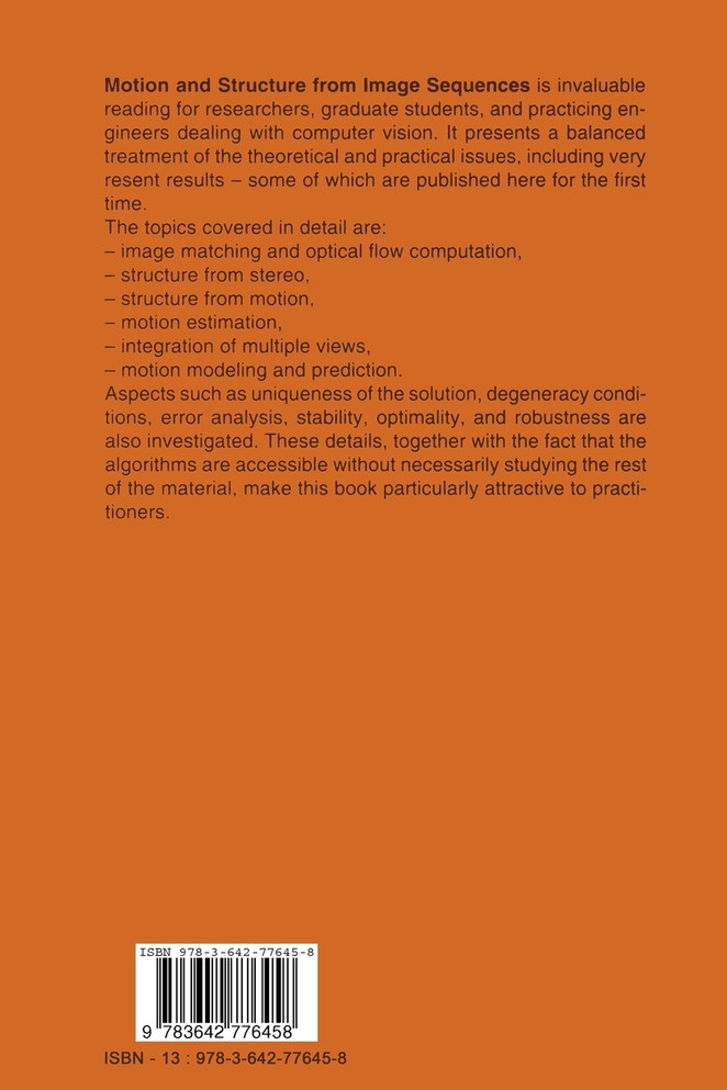 Motion and Structure from Image Sequences