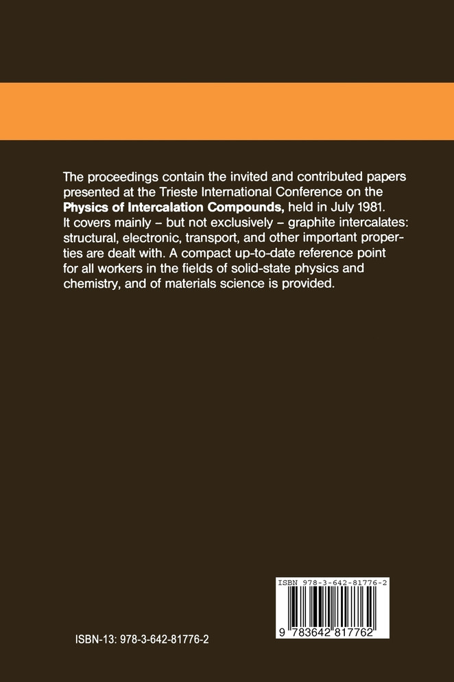 Physics of Intercalation Compounds