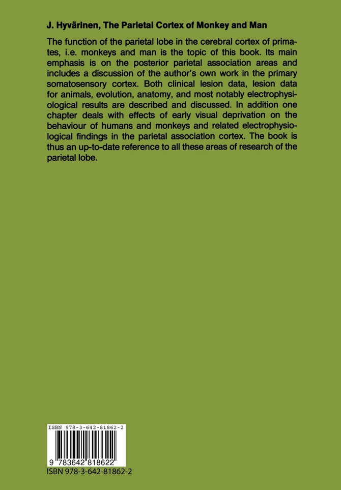 The Parietal Cortex of Monkey and Man