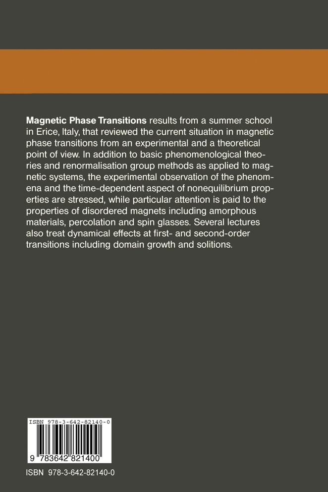 Magnetic Phase Transitions