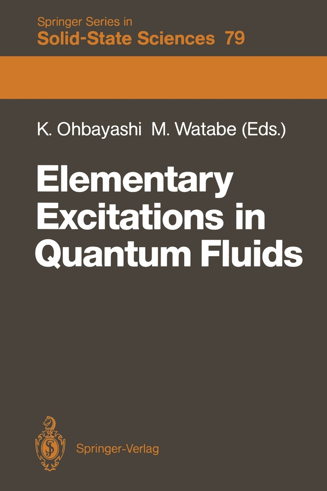 Elementary Excitations in Quantum Fluids