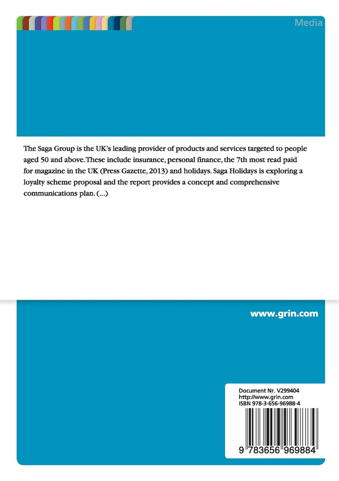Marketing Communications Report. Communications Strategy with Budget and Timings Plan