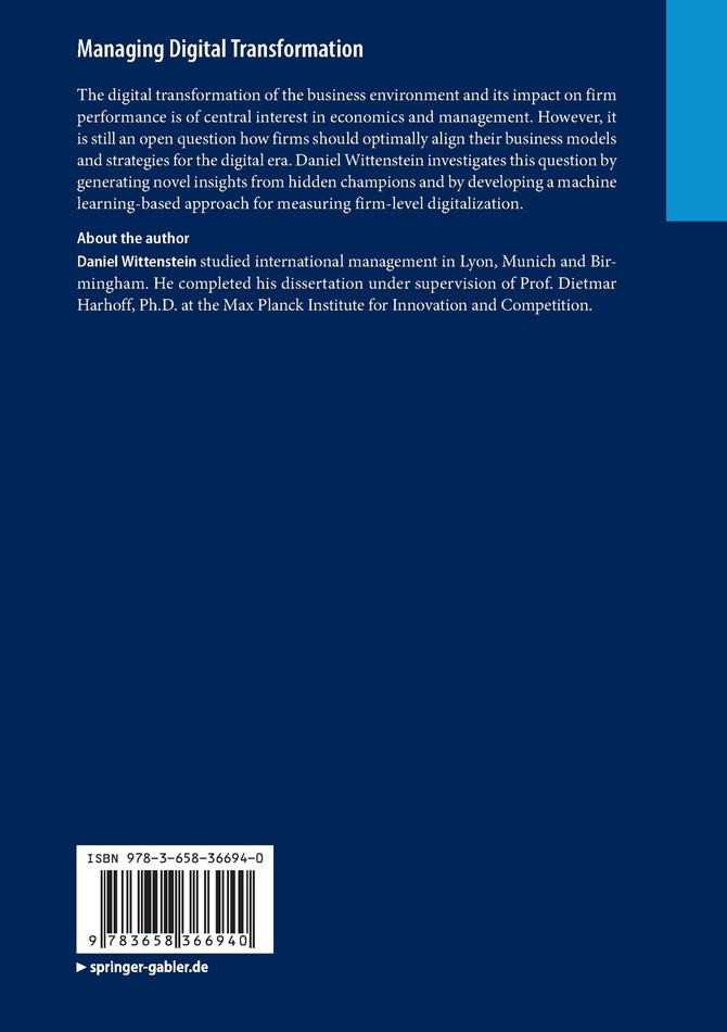 Managing Digital Transformation