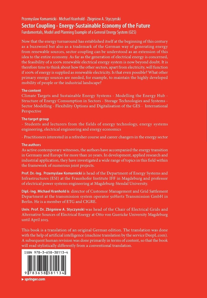 Sector Coupling - Energy-Sustainable Economy of the Future