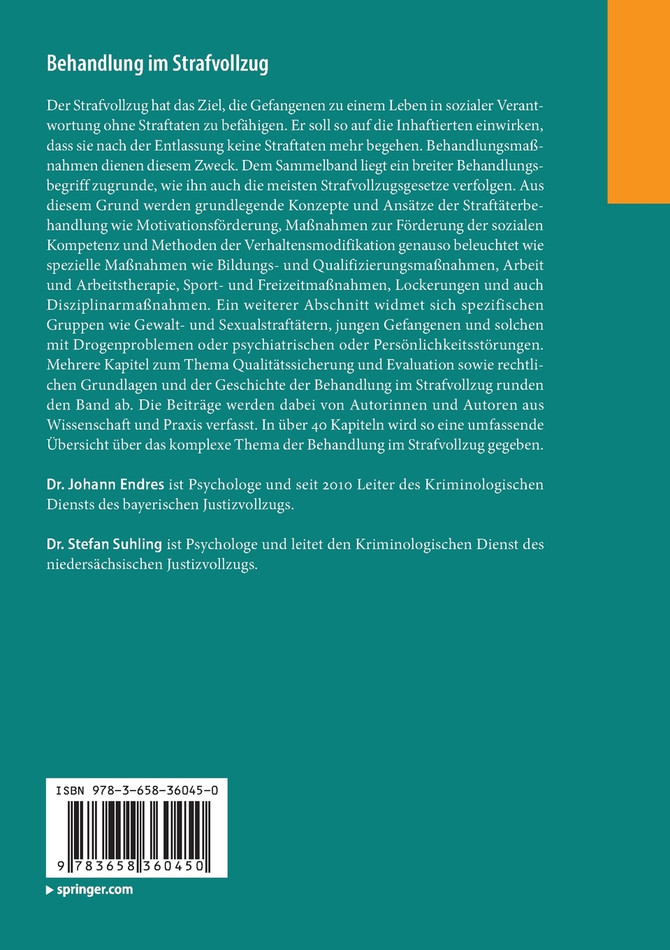 Behandlung im Strafvollzug