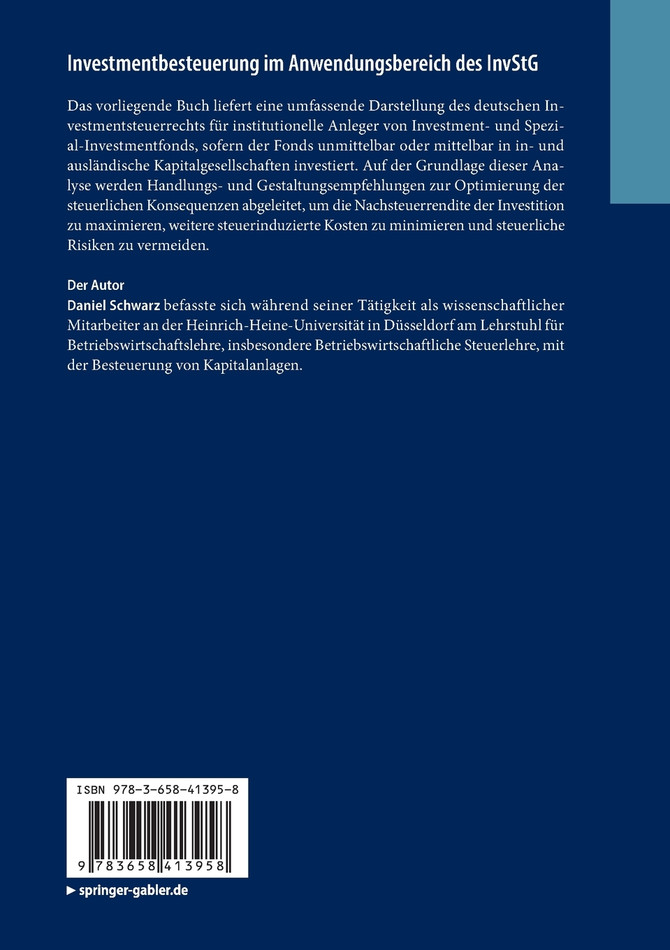 Investmentbesteuerung im Anwendungsbereich des InvStG
