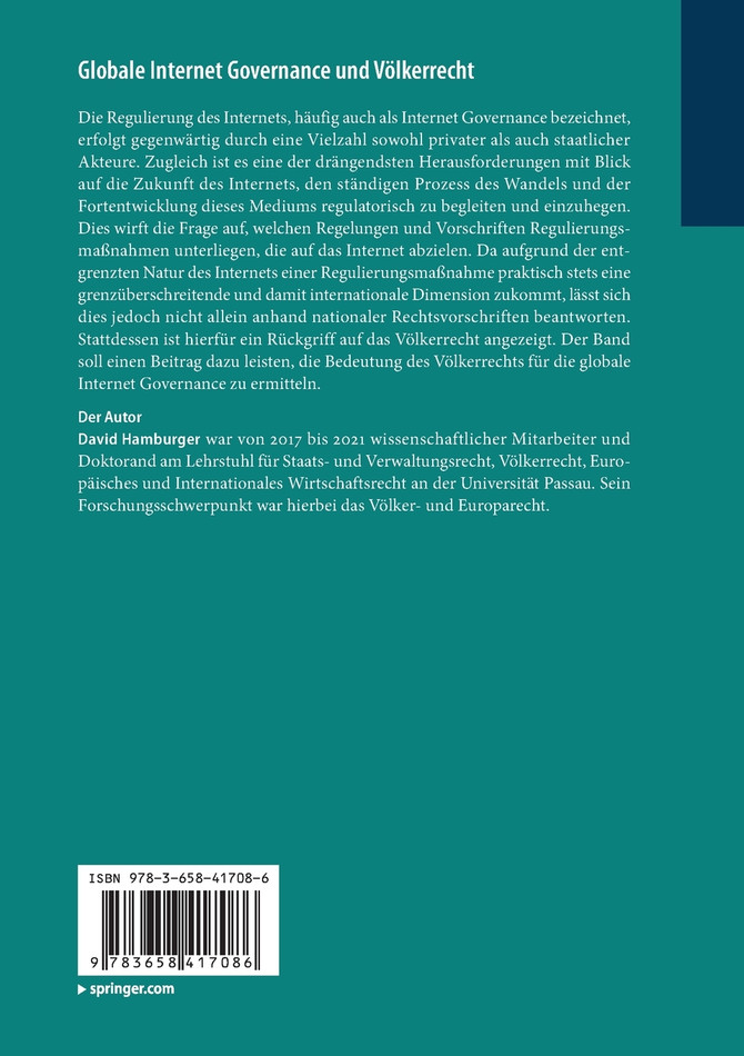 Globale Internet Governance und Völkerrecht