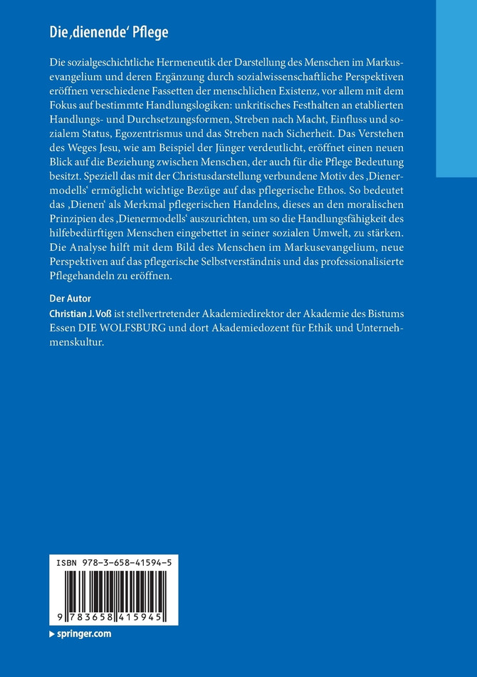 Die ,dienende' Pflege