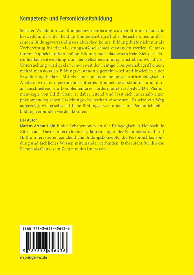 Kompetenz- und Persönlichkeitsbildung