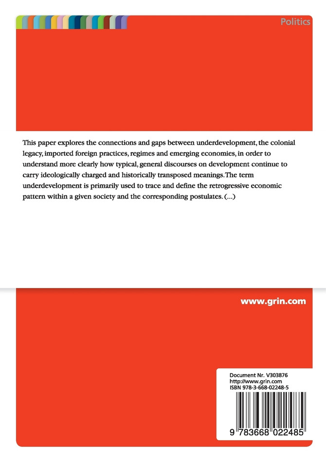 Explaining Underdevelopment in East Africa in the Post-Independence Period
