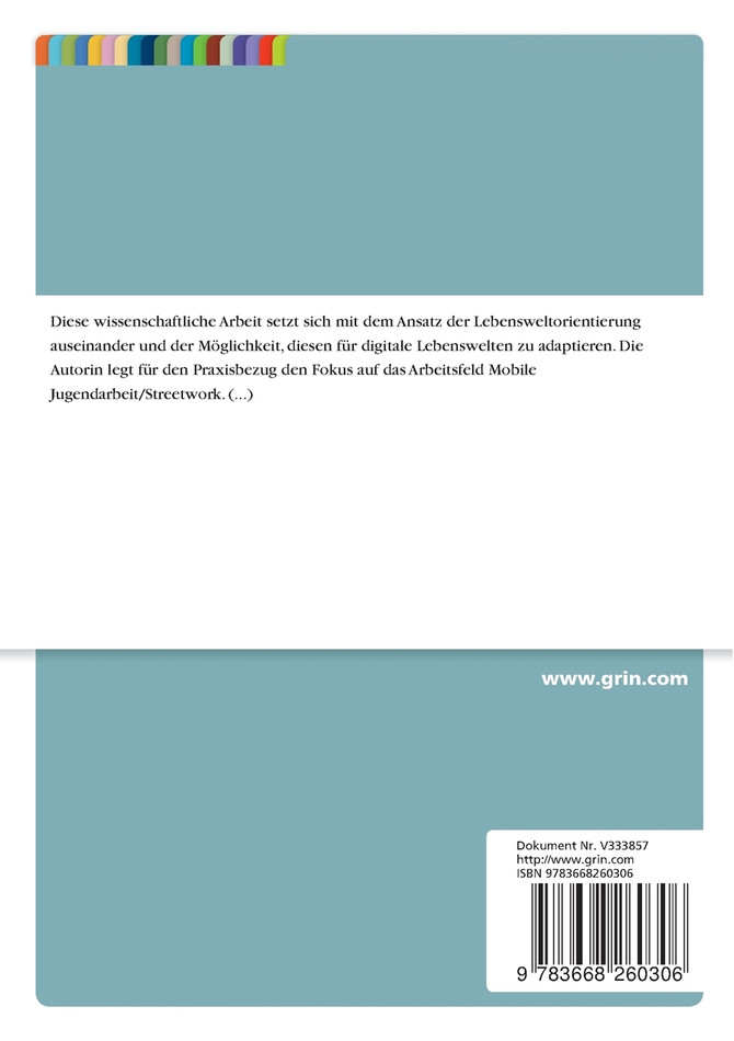 Systemische Lebensweltorientierung im Kontext von digitalen und analogen Lebenswelten