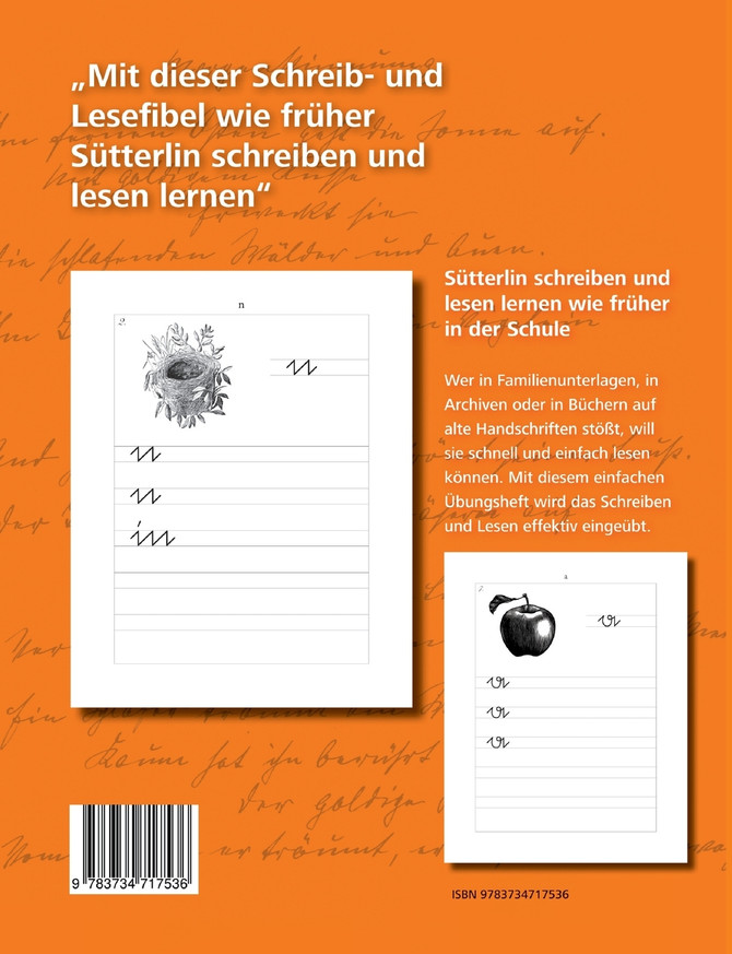 Die Sütterlin Schreib- und Lesefibel - Übungsheft für die alte Deutsche Handschrift nach historischem Vorbild