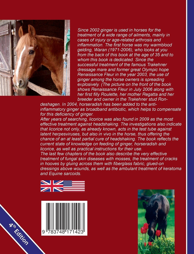 Ginger, horseradish and licorice in horse feeding