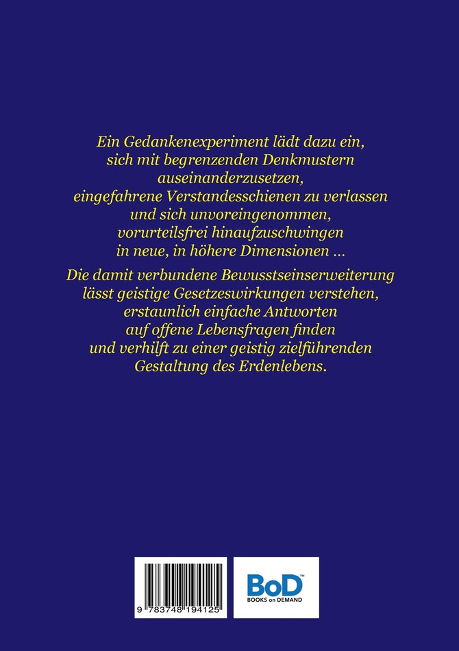 Ich lebe ewig! Und du?